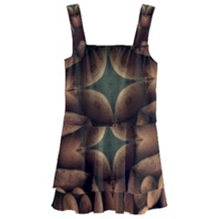 Pattern Moroccan Print Geometric Kids  Layered Skirt Swimsuit by Simbadda