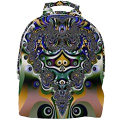 Fractal Art Artwork Design Pattern Mini Full Print Backpack by Simbadda