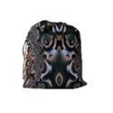 Art Fractal Artwork Design Drawstring Pouch (Large) View2