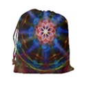 Mandala Pattern Kaleidoscope Drawstring Pouch (XXL) View2
