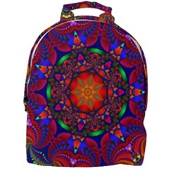 Kaleidoscope Mandala Pattern Mini Full Print Backpack by Simbadda