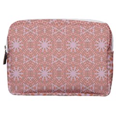 Vintage Abstract Background Mandala Make Up Pouch (medium) by Simbadda