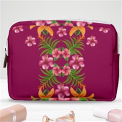 Blossom Yellow Flower Yellow Summer Make Up Pouch (medium) by Simbadda