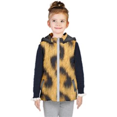 Animal Print Kid s Hooded Puffer Vest by NSGLOBALDESIGNS2