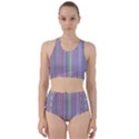 Broken Tv Screen Racer Back Bikini Set View1