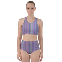 Broken Tv Screen Racer Back Bikini Set by dressshop