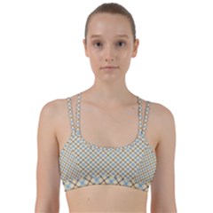 Plaid 2 Line Them Up Sports Bra by dressshop