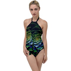 Nature Desktop Flora Color Pattern Go With The Flow One Piece Swimsuit by Nexatart