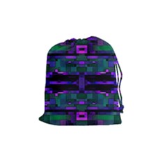 Abstract Pattern Desktop Wallpaper Drawstring Pouch (medium) by Nexatart