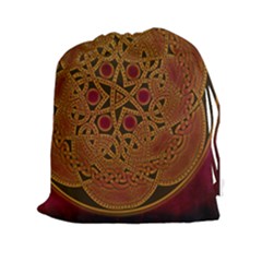 Beautiful Art Pattern Drawstring Pouch (xxl) by Nexatart