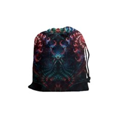 Background Texture Pattern Drawstring Pouch (medium) by Nexatart