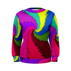 Art Abstract Pattern Color Women s Sweatshirt by Nexatart