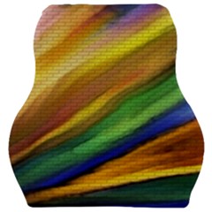 Graffiti Painting Pattern Abstract Car Seat Velour Cushion  by Nexatart