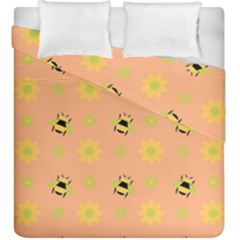 Bee A Bug Nature Duvet Cover Double Side (king Size) by Nexatart