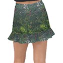 Apple Tree Close Up Fishtail Mini Chiffon Skirt View2