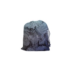 Window Frost Drawstring Pouch (xs) by bloomingvinedesign