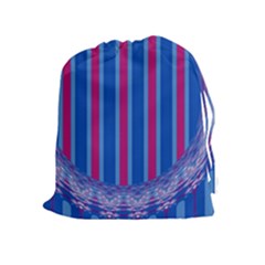 Digital Art Art Artwork Abstract Drawstring Pouch (xl) by Sapixe
