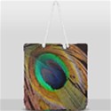 Bird Feather Background Nature Full Print Rope Handle Tote (Large) View2