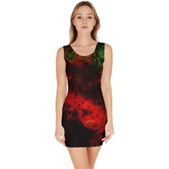 Background Art Abstract Watercolor Bodycon Dress by Sapixe