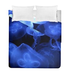 Jellyfish Sea Diving Sea Animal Duvet Cover Double Side (full/ Double Size) by Sapixe