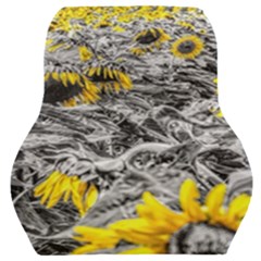 Sunflower Field Girasol Sunflower Car Seat Back Cushion  by Sapixe