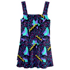 Memphis Style 1 Kids  Layered Skirt Swimsuit by JadehawksAnD
