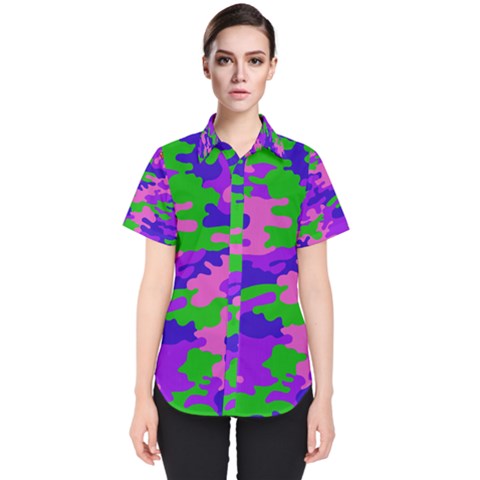 The Colors Of Gamers Women s Short Sleeve Shirt by JessisArt