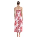 Flower Leaf Nature Flora Floral Button Up Chiffon Maxi Dress View2