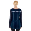 Pinstripe in Diamond Head Pins Pattern Tie Up Tee View2