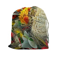 Flower Color Nature Plant Crafts Drawstring Pouch (xxl) by Sapixe