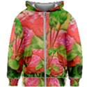 Figure Watercolor Art Nature Kids Zipper Hoodie Without Drawstring View1