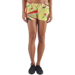 Santa Cruz Yoga Shorts by nicholakarma