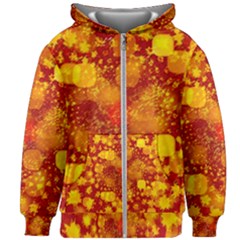 Christmas Star Advent Background Kids Zipper Hoodie Without Drawstring by Sapixe