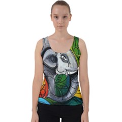 Graffiti The Art Of Spray Mural Velvet Tank Top by Sapixe