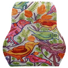 Art Flower Pattern Background Car Seat Back Cushion  by Sapixe