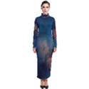 BlueTech Turtleneck Maxi Dress View1