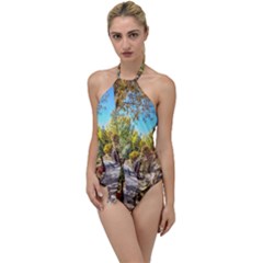 Landscape # 2 The Path Go With The Flow One Piece Swimsuit by ArtworkByPatrick