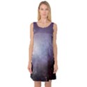 Orion Nebula pastel violet purple turquoise blue star formation Sleeveless Satin Nightdress View1