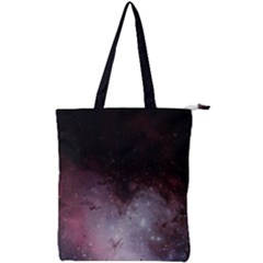 Eagle Nebula Wine Pink And Purple Pastel Stars Astronomy Double Zip Up Tote Bag by genx