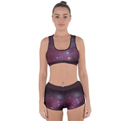 Christmas Tree Cluster Red Stars Nebula Constellation Astronomy Racerback Boyleg Bikini Set by genx
