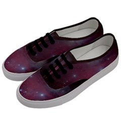 Christmas Tree Cluster Red Stars Nebula Constellation Astronomy Men s Classic Low Top Sneakers by genx