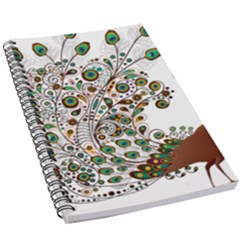 Peacock Graceful Bird Animal 5 5  X 8 5  Notebook New by Wegoenart