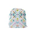 Graphic Design Geometry Shape Pattern Geometric Drawstring Pouch (Medium) View2
