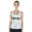 Graphic Design Geometry Shape Pattern Geometric Racer Back Sports Top View1