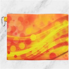 Abstract Background Design Canvas Cosmetic Bag (xxxl) by Wegoenart