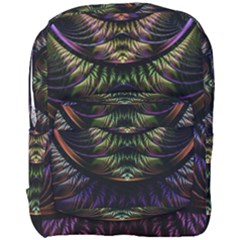 Fractal Colorful Pattern Fantasy Full Print Backpack by Wegoenart