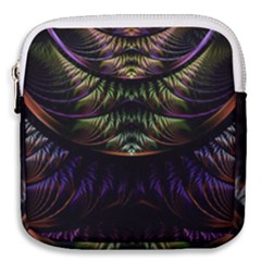 Fractal Colorful Pattern Fantasy Mini Square Pouch by Wegoenart