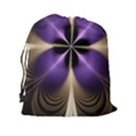 Fractal Glow Flowing Fantasy Drawstring Pouch (XXL) View2