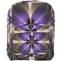 Fractal Glow Flowing Fantasy Full Print Backpack View1