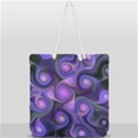 Abstract Pattern Fractal Wallpaper Full Print Rope Handle Tote (Large) View2